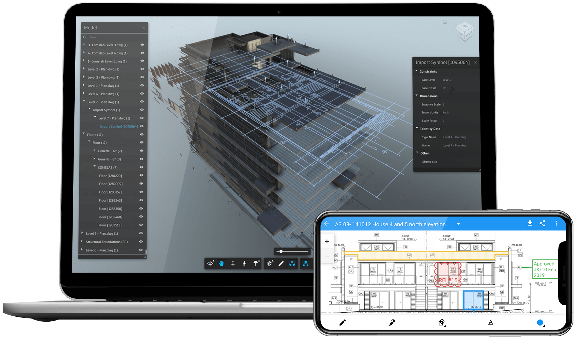 Laptop-BIM-CAD-Mark-Up