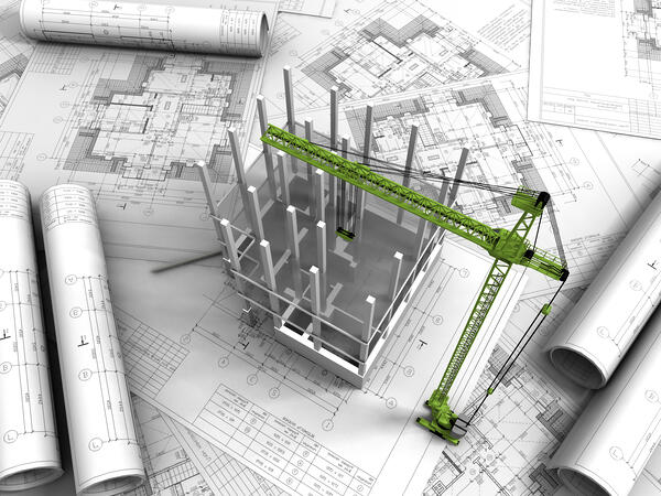 Construction Plan and model - As built drawing