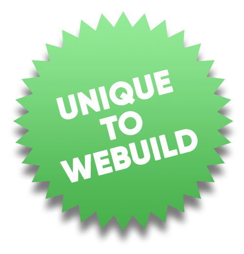 unique to webuild sticker unique to webuild sticker